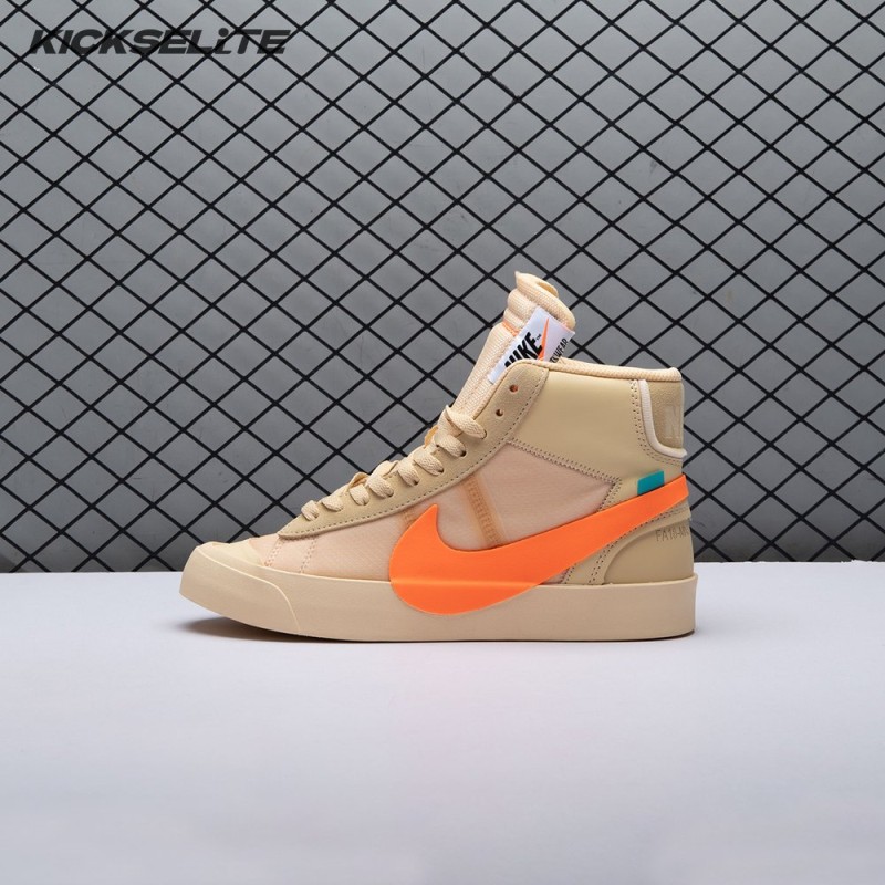 Nike Blazer Mid Off-White All Hallow's Eve AA3832-700 Unisex