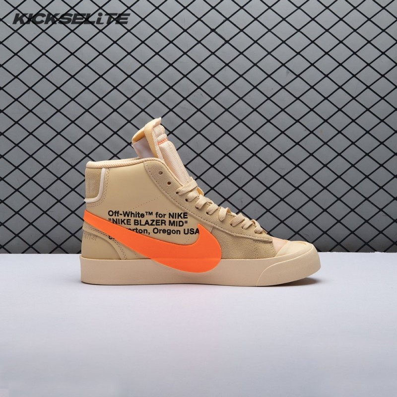 Nike Blazer Mid Off-White All Hallow's Eve AA3832-700 Unisex