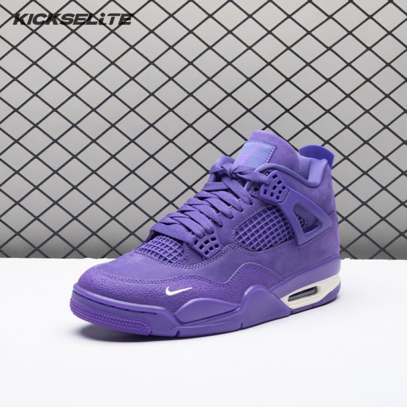 Jordan 4 x Nigel Sylvester Brick By Brick Purple HF4340-500 Unisex