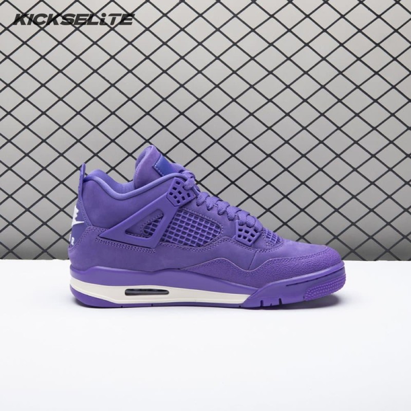Jordan 4 x Nigel Sylvester Brick By Brick Purple HF4340-500 Unisex