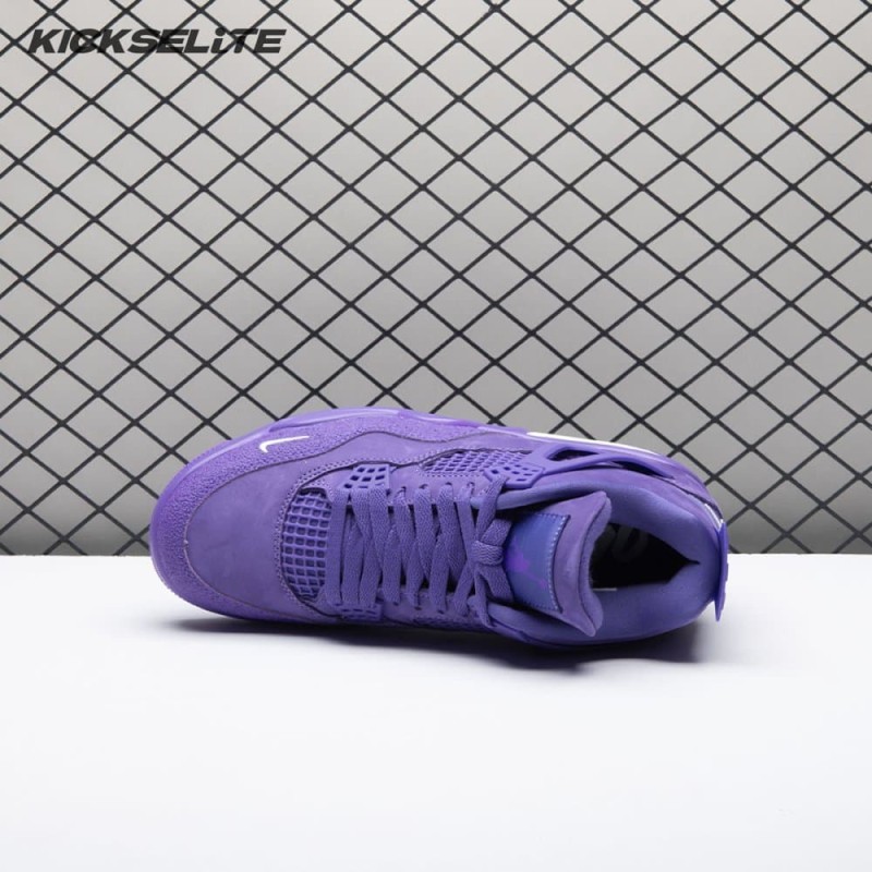 Jordan 4 x Nigel Sylvester Brick By Brick Purple HF4340-500 Unisex