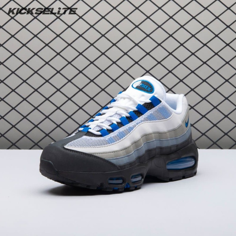 Nike Air Max 95 Cool Grey and Blue Spark IM7410-100 Men's