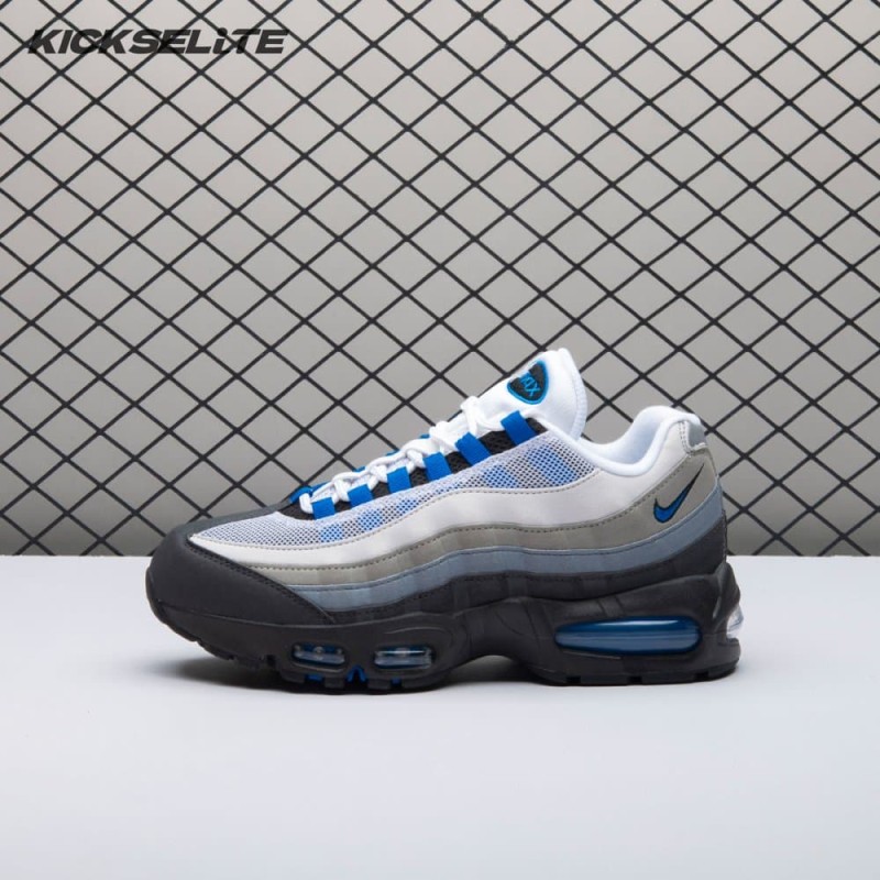 Nike Air Max 95 Cool Grey and Blue Spark IM7410-100 Men's