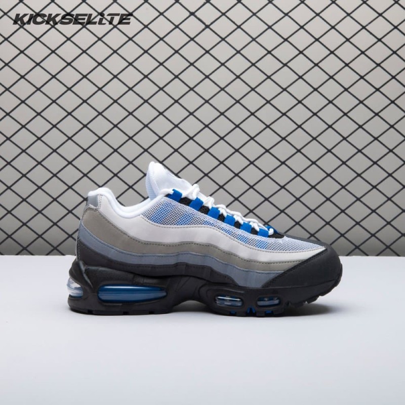 Nike Air Max 95 Cool Grey and Blue Spark IM7410-100 Men's