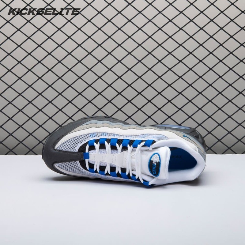 Nike Air Max 95 Cool Grey and Blue Spark IM7410-100 Men's