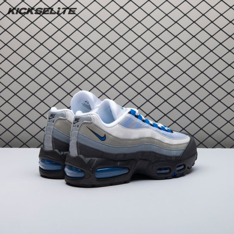 Nike Air Max 95 Cool Grey and Blue Spark IM7410-100 Men's