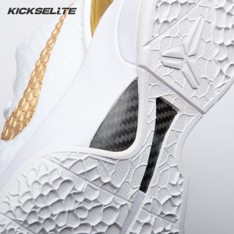Nike Kobe 6 Protro White Gold CW2190-101 Men's Nike Kobe 6 Protro White Gold CW2190-101 Men's