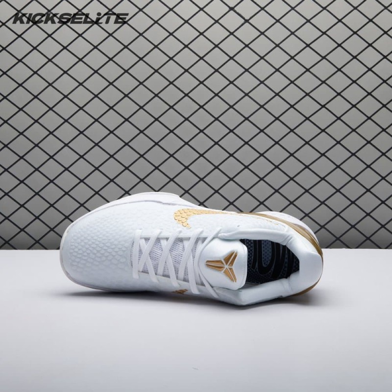 Nike Kobe 6 Protro White Gold CW2190-101 Men's Nike Kobe 6 Protro White Gold CW2190-101 Men's