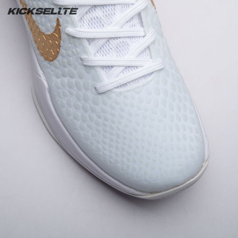 Nike Kobe 6 Protro White Gold CW2190-101 Men's Nike Kobe 6 Protro White Gold CW2190-101 Men's