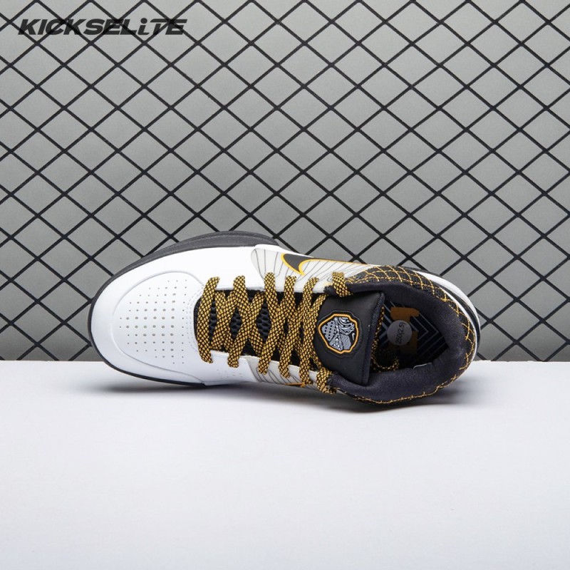 Nike Kobe 4 Protro White Black Del Sol AV6339-101 Men's