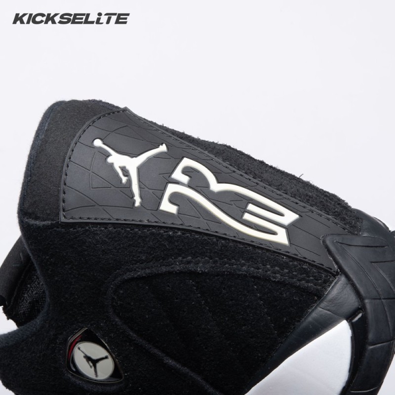 Jordan 14 Retro Black White 487471-016 Men's