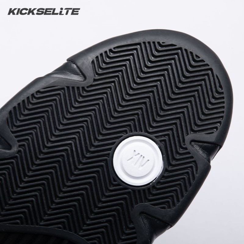 Jordan 14 Retro Black White 487471-016 Men's