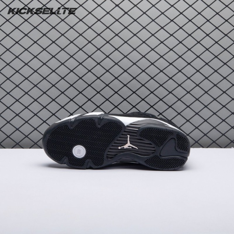 Jordan 14 Retro Black White 487471-016 Men's