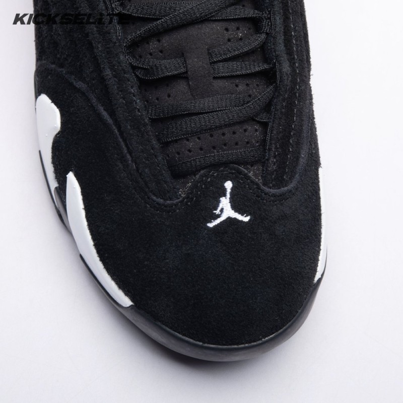 Jordan 14 Retro Black White 487471-016 Men's