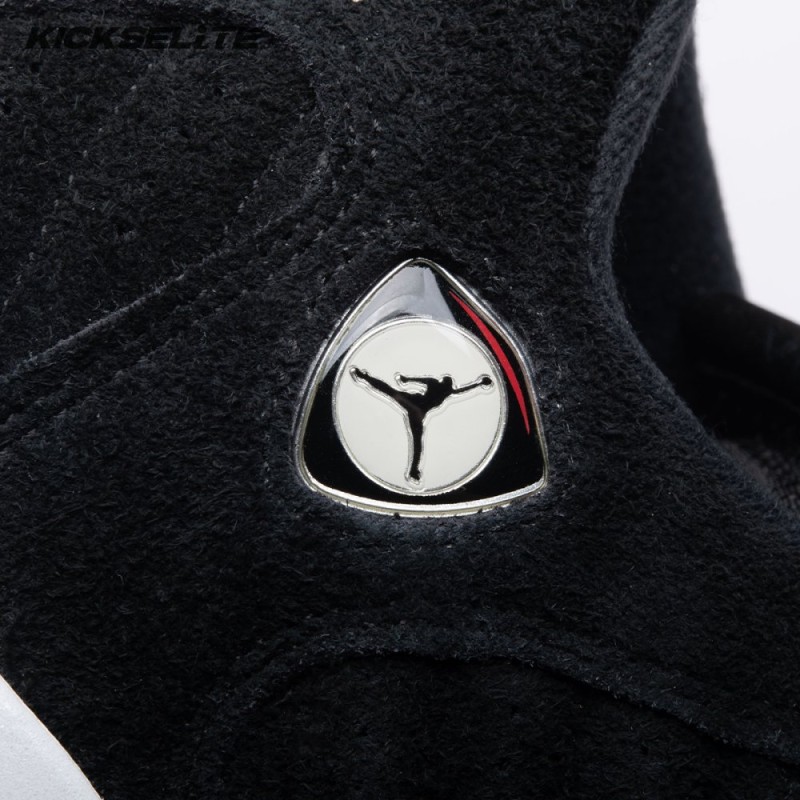 Jordan 14 Retro Black White 487471-016 Men's