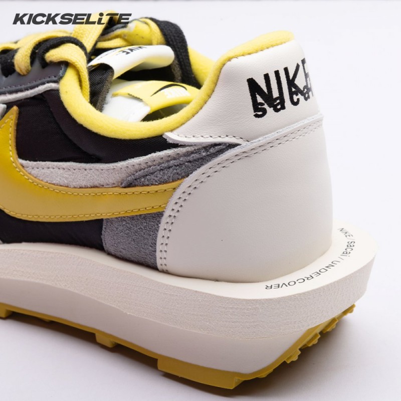 Nike LD Waffle Undercover Black Bright Citron DJ4877-001 Unisex