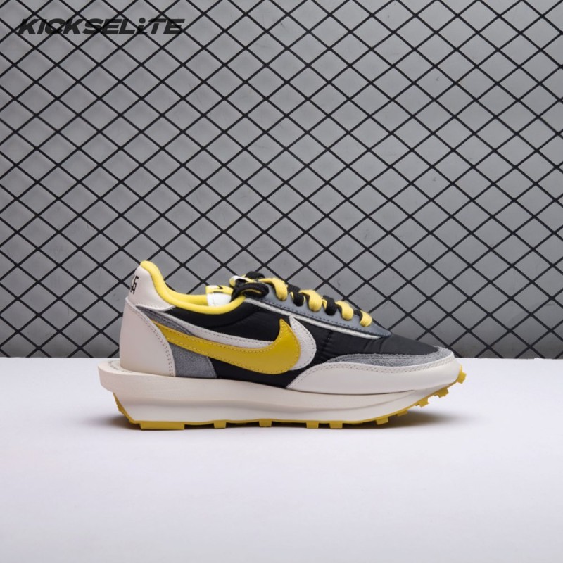 Nike LD Waffle Undercover Black Bright Citron DJ4877-001 Unisex