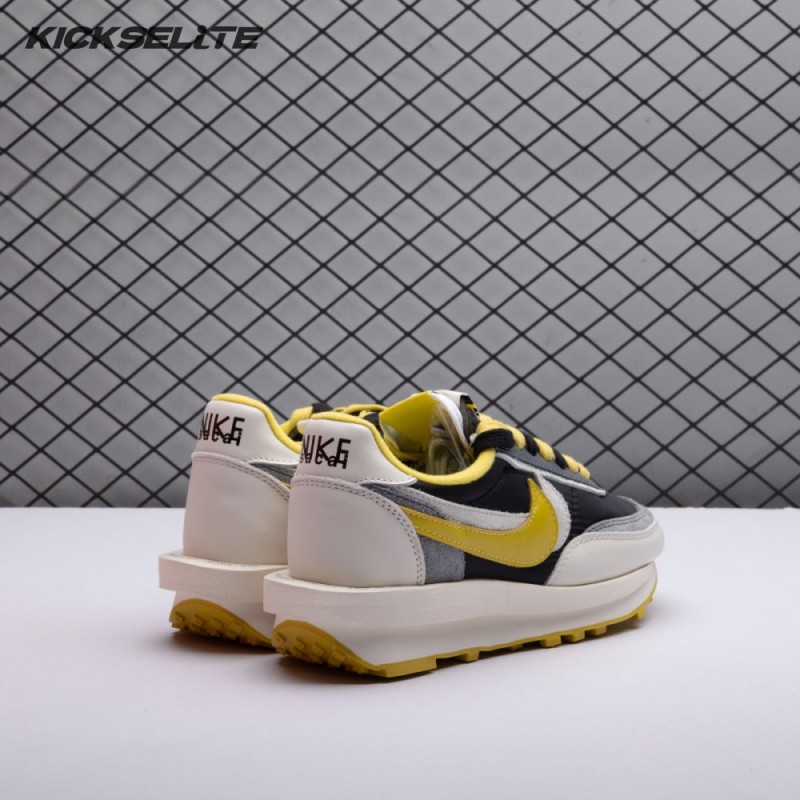 Nike LD Waffle Undercover Black Bright Citron DJ4877-001 Unisex