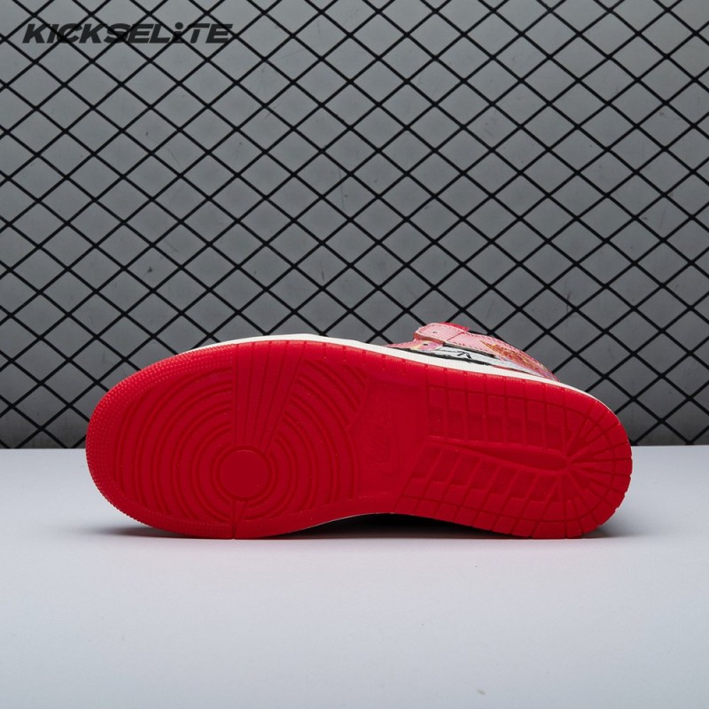 Jordan 1 Retro High OG Spider-Man Across the Spider-Verse DV1748 601 Men's