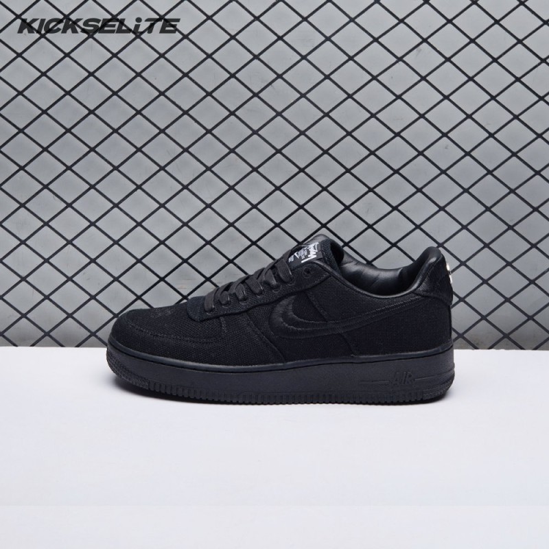 Nike Air Force 1 Low Stussy Black CZ9084-001 Unisex