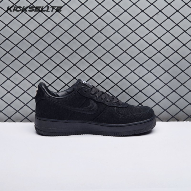 Nike Air Force 1 Low Stussy Black CZ9084-001 Unisex