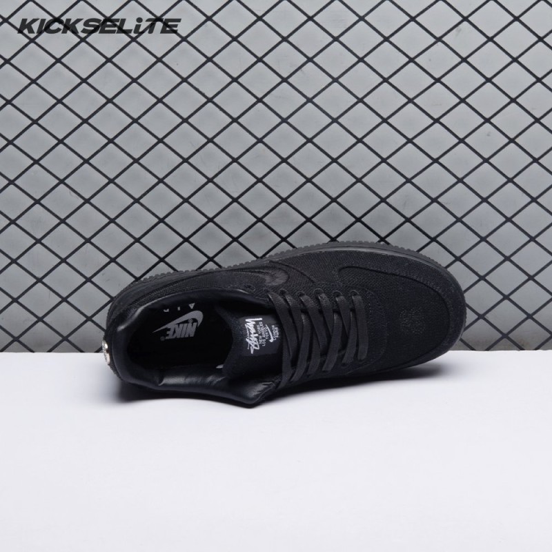 Nike Air Force 1 Low Stussy Black CZ9084-001 Unisex