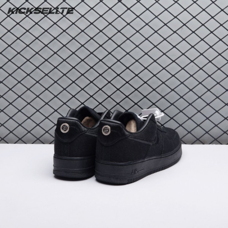 Nike Air Force 1 Low Stussy Black CZ9084-001 Unisex