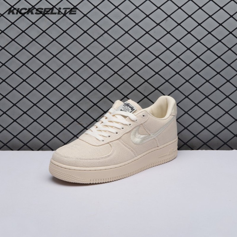 Nike Air Force 1 Low Stussy Fossil CZ9084-200 Unisex