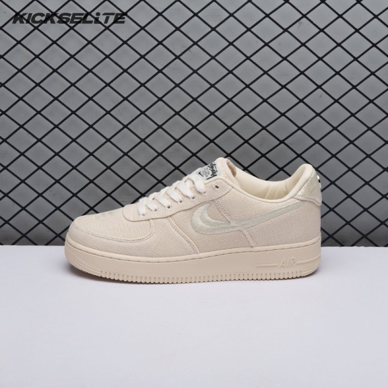 Nike Air Force 1 Low Stussy Fossil CZ9084-200 Unisex