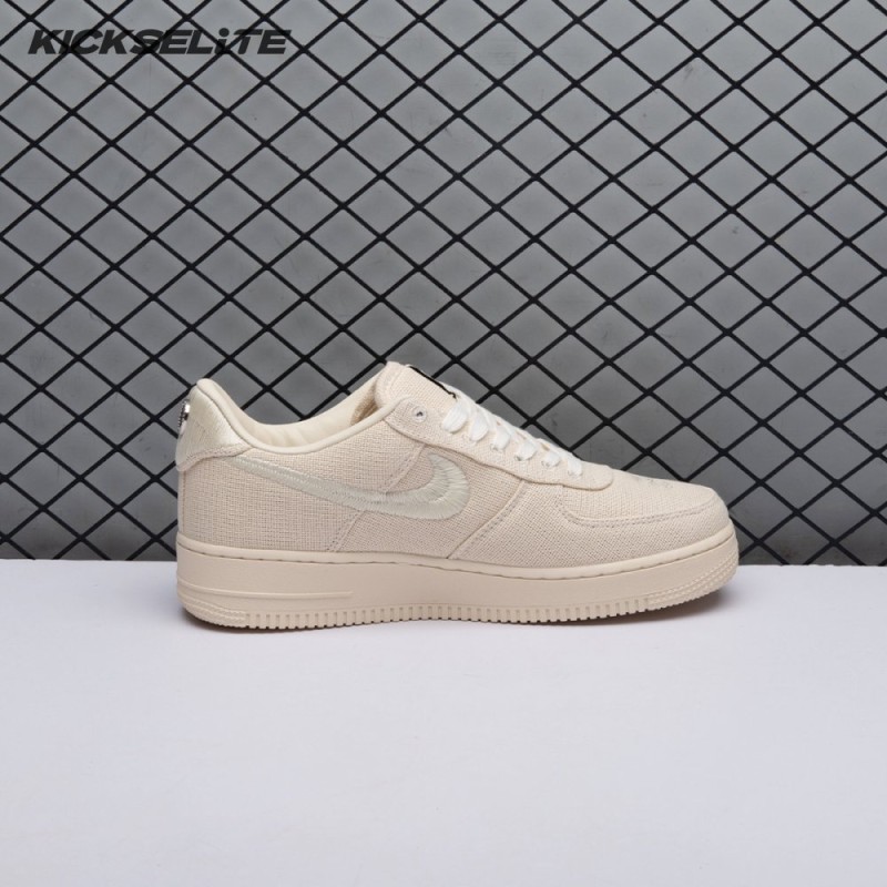 Nike Air Force 1 Low Stussy Fossil CZ9084-200 Unisex