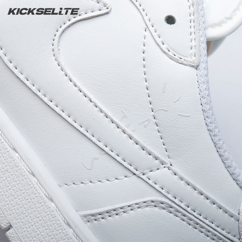 Travis Scott x Air Jordan 1 Low Triple White DM7866 292 Unisex