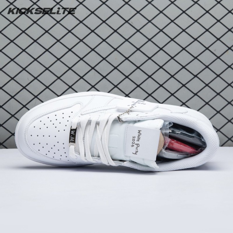 Travis Scott x Air Jordan 1 Low Triple White DM7866 292 Unisex