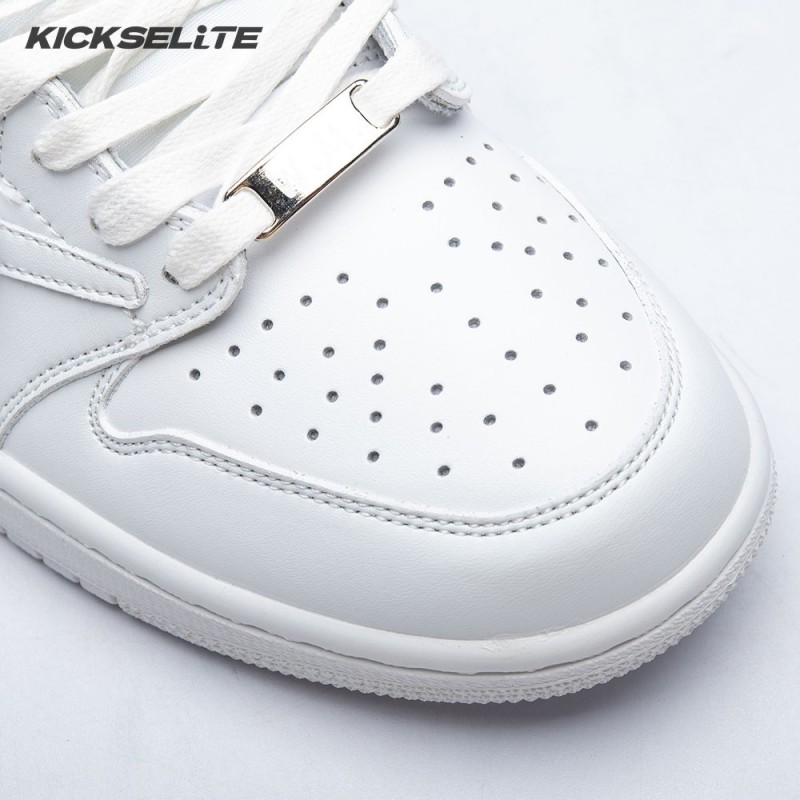 Travis Scott x Air Jordan 1 Low Triple White DM7866 292 Unisex