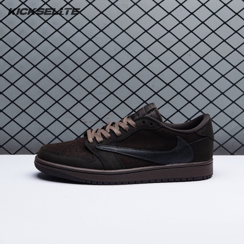 Travis Scott x Air Jordan 1 Low OG Velvet Brown DM7866-202 Unisex