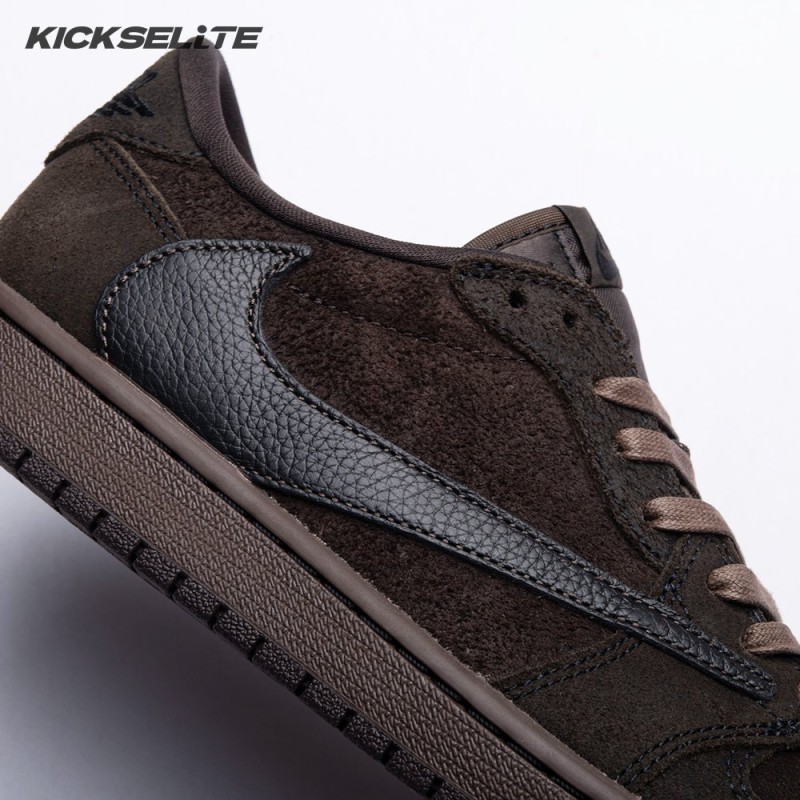 Travis Scott x Air Jordan 1 Low OG Velvet Brown DM7866-202 Unisex