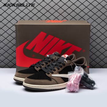 Travis Scott x Air Jordan 1 Low 'Mocha' Unisex
