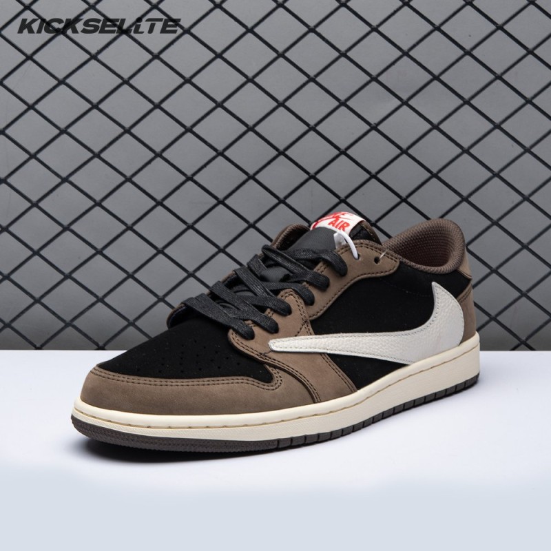 Travis Scott x Air Jordan 1 Low 'Mocha' Unisex Travis Scott x Air Jordan 1 Low 'Mocha' Unisex