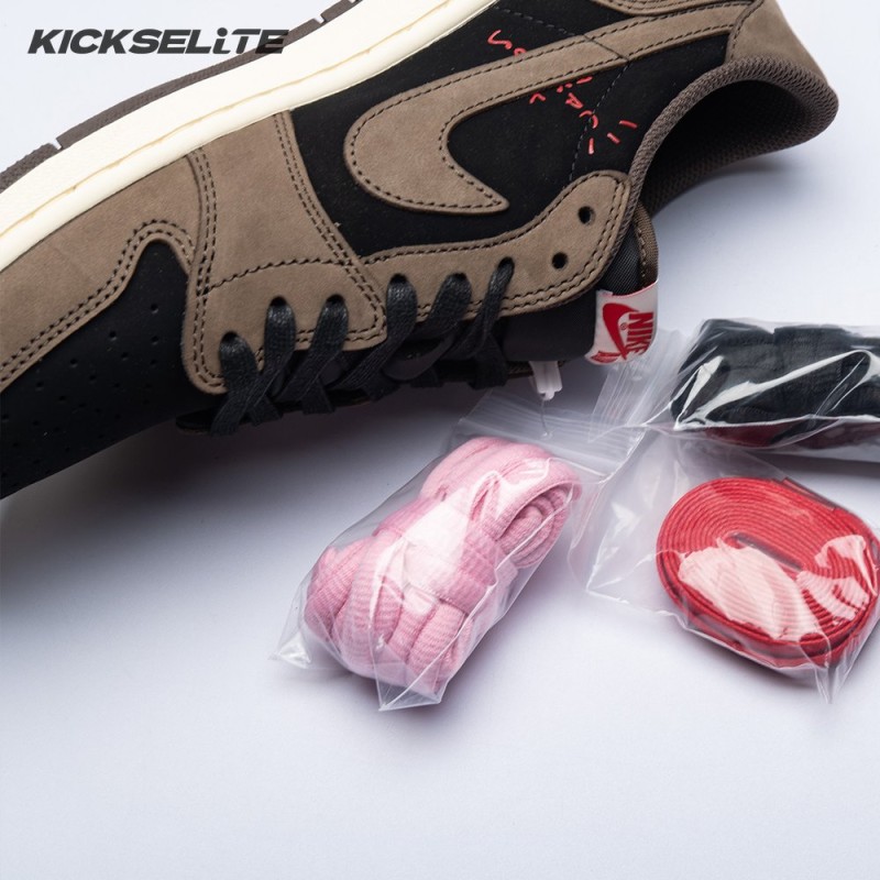 Travis Scott x Air Jordan 1 Low 'Mocha' Unisex Travis Scott x Air Jordan 1 Low 'Mocha' Unisex