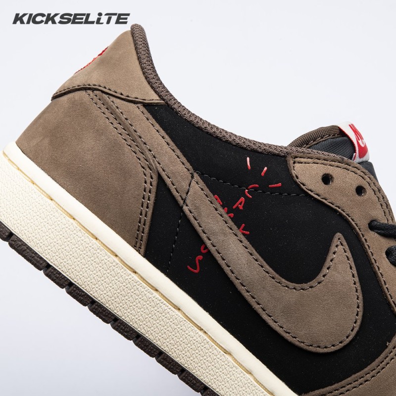 Travis Scott x Air Jordan 1 Low 'Mocha' Unisex Travis Scott x Air Jordan 1 Low 'Mocha' Unisex