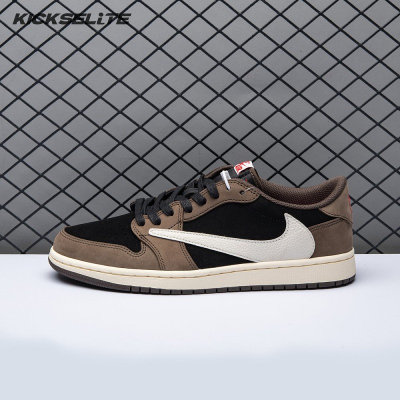 Travis Scott x Air Jordan 1 Low 'Mocha' Unisex Travis Scott x Air Jordan 1 Low 'Mocha' Unisex