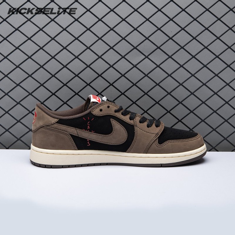 Travis Scott x Air Jordan 1 Low 'Mocha' Unisex Travis Scott x Air Jordan 1 Low 'Mocha' Unisex