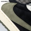 Travis Scott x Air Jordan 1 Low OG Olive DZ4137-106 Unisex