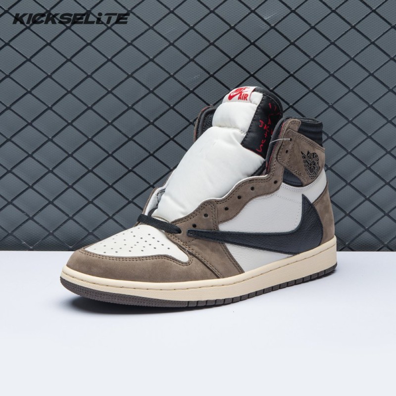 Travis Scott x Air Jordan 1 Retro High OG 'Mocha' Unisex