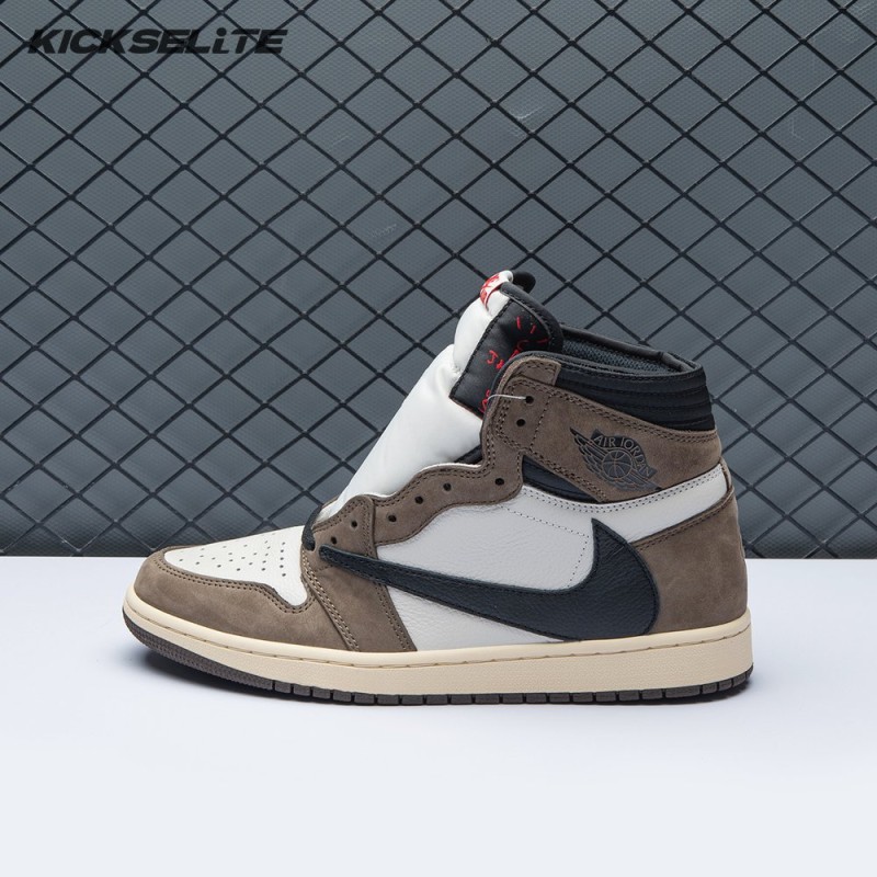 Travis Scott x Air Jordan 1 Retro High OG 'Mocha' Unisex