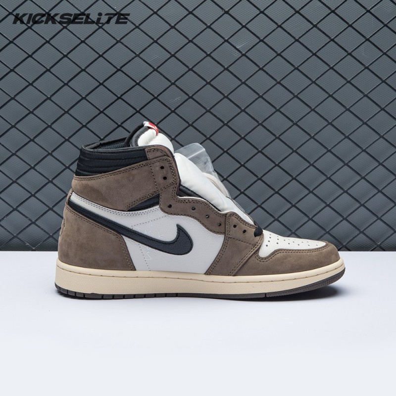Travis Scott x Air Jordan 1 Retro High OG 'Mocha' Unisex