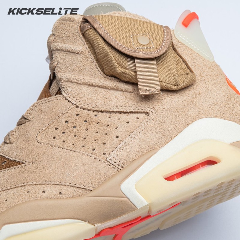Travis Scott x Air Jordan 6 Retro 'British Khaki' Men's