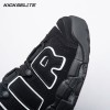 Nike Air More Uptempo Black White 414962-002 Unisex
