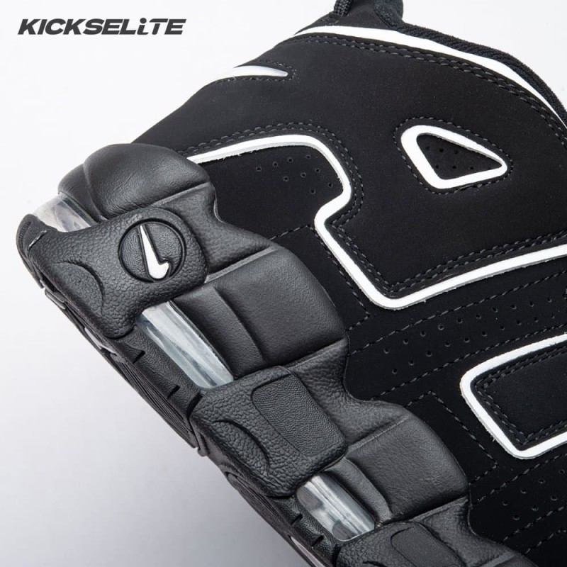 Nike Air More Uptempo Black White 414962-002 Unisex