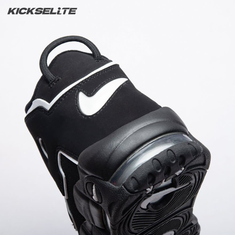 Nike Air More Uptempo Black White 414962-002 Unisex