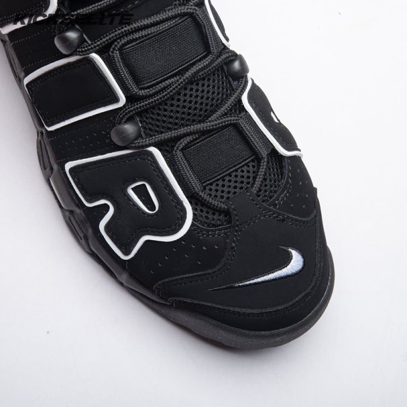 Nike Air More Uptempo Black White 414962-002 Unisex